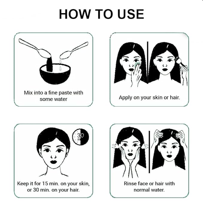 Elemensis Naturals Pure Tulsi Powder for Skin & Hair Treatment, Ayurvedic Immunity Booster, Basil powder (Ocimum Sanctum)