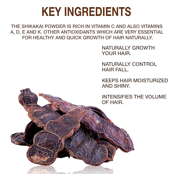 Organix Treasure Pure & Natural Shikakai Powder for Natural and Chemical Free Hair.