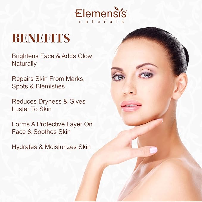 Elemensis Naturals kumkumadi tailam for face whitening & brightening, anti aging kumkumadi oil serum, kumkumadi face oil for glowing skin.
