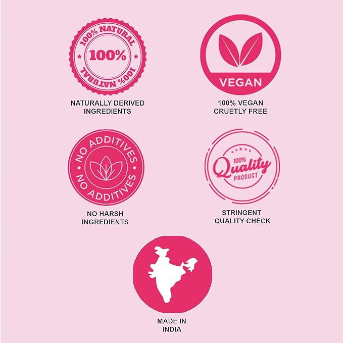 Pure Herbology Pure and Natural Double Filtered Rose Petal Powder For Skin, Face Pack Mask for Fairness, Tanning & Glowing Skin, 100gm