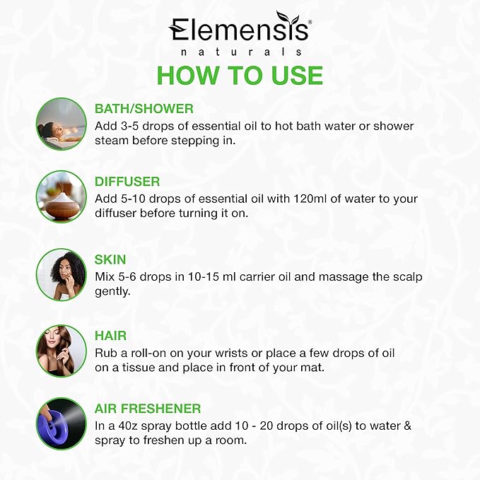 Elemensis Naturals Tea Tree Essential oil for Skin, Hair, Face, Acne Care, 100% Pure, Natural and Undiluted Therapeutic Grade Tea Tree oil